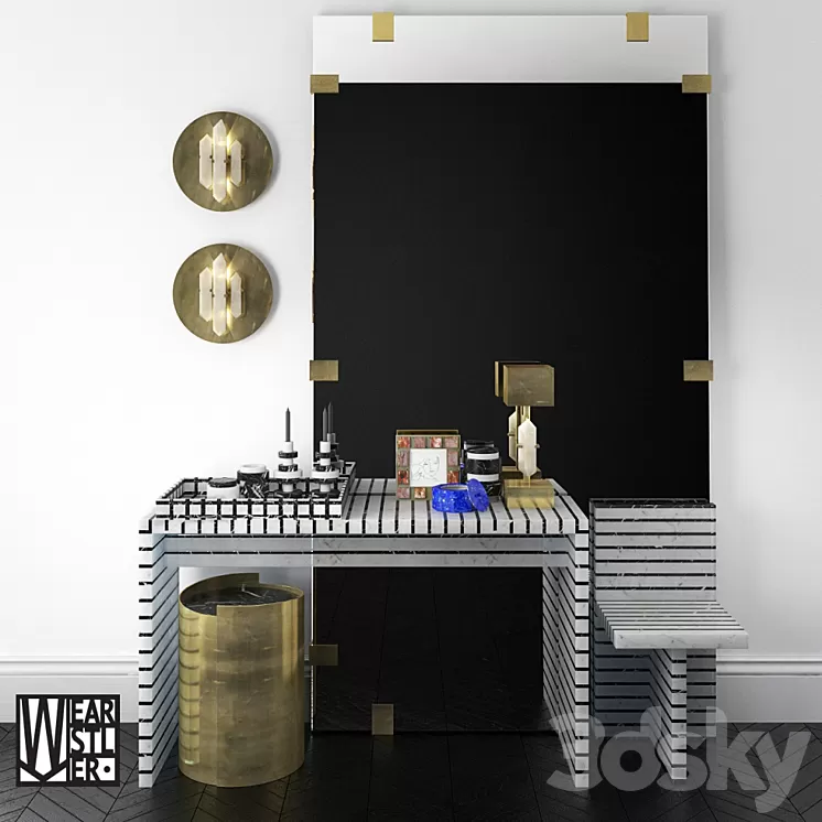 Kelly Wearstler Set 3D Model Free Download Kelly Wearstler Set 3D Model Free Download