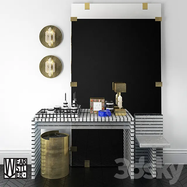 Kelly Wearstler Set 3DModel