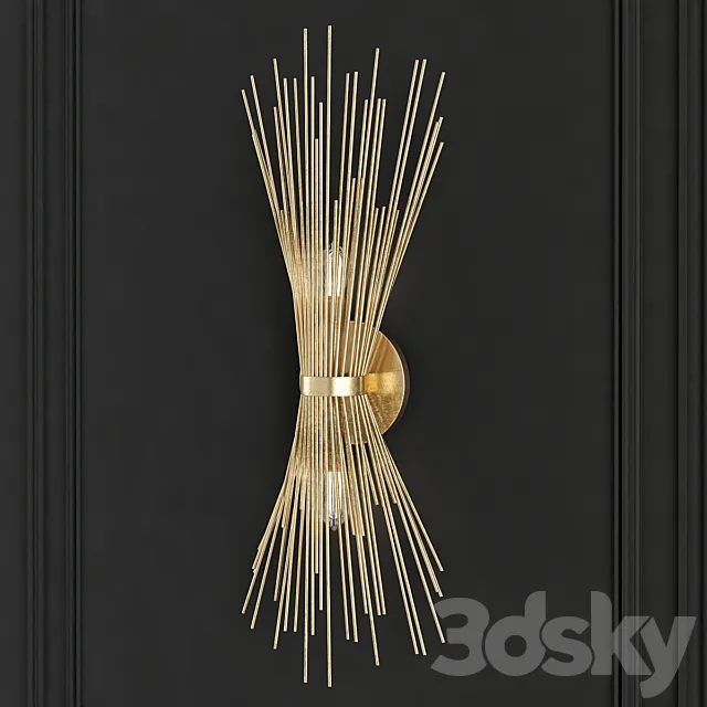 Kelly Wearstler Strada Small Sconce See More by Visual Comfort 3D Model