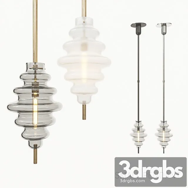 Kelly Wearstler Tableau Small Pendant 3D Model Download Kelly Wearstler Tableau Small Pendant 3D Model Download