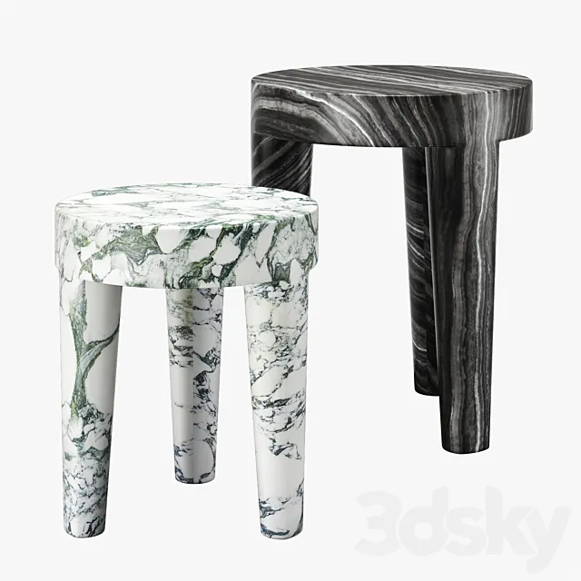 Kelly Wearstler tribute stool 3DModel