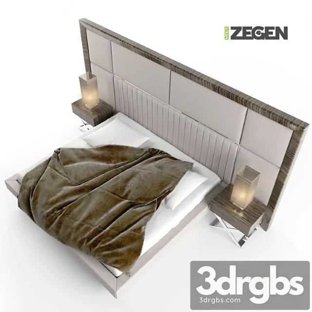 Kelly Zagan Bed 3D Model Download