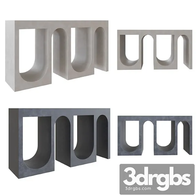 Kellywearstler Roxbury Console 3D Model Download