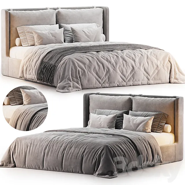 Kelsi Bed 3D Model Kelsi Bed 3D Model