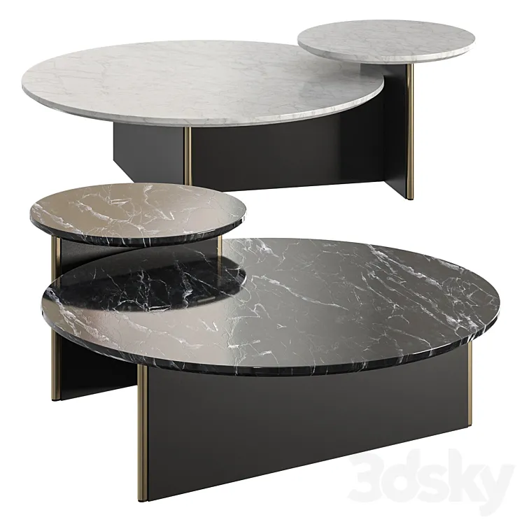 Kendo Mobiliario Ant Coffee Tables 3D Model Free Download