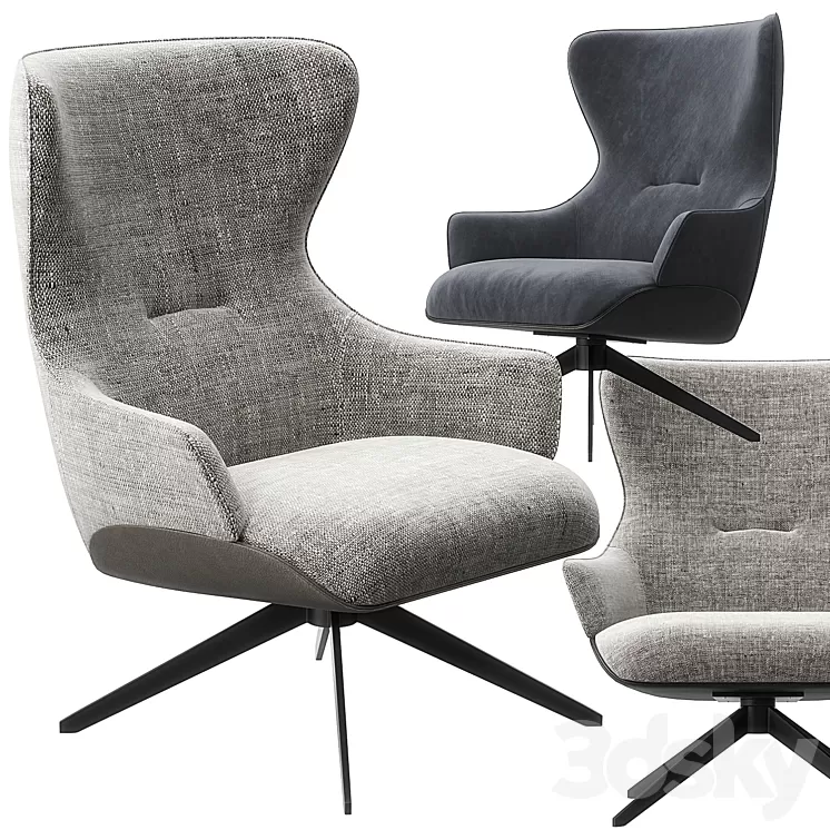 Kensington Molteni & C Bergere 3D Model