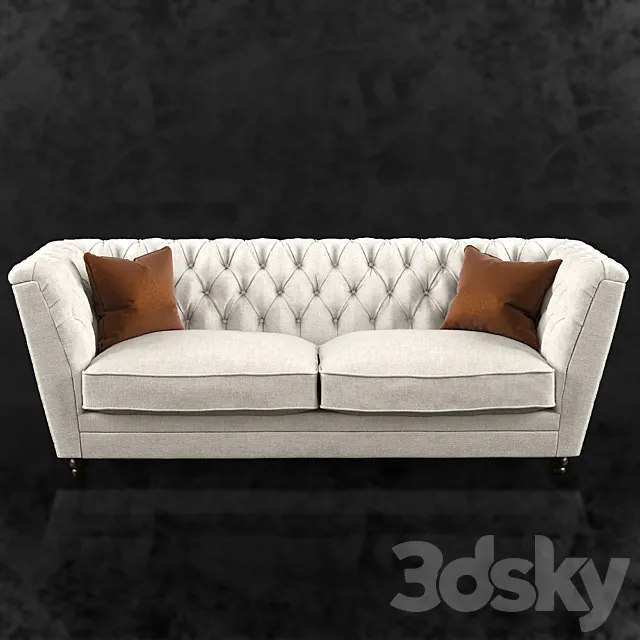 Kensington Sofa 3D Model Kensington Sofa 3D Model