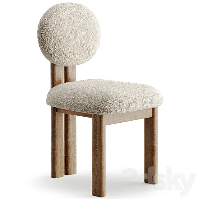 Kent dining chair 3D Model