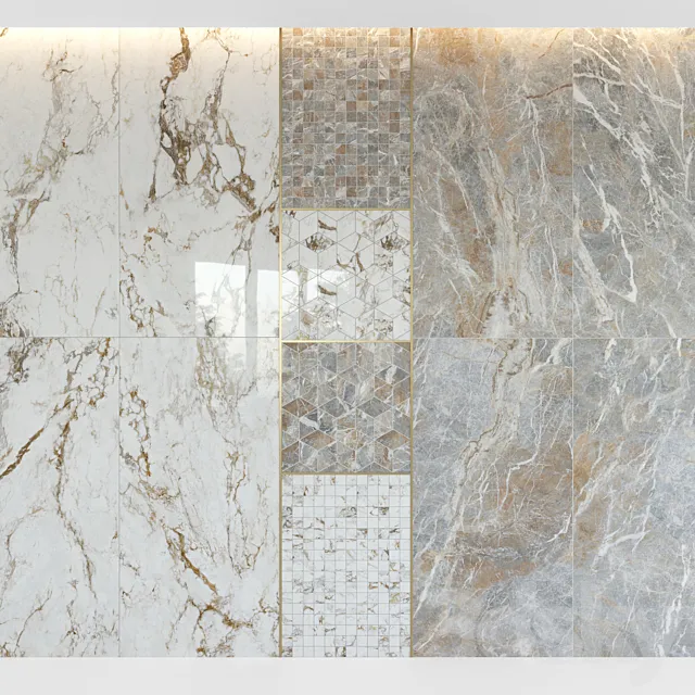 Keope Interno4 Decor set2 3DModel