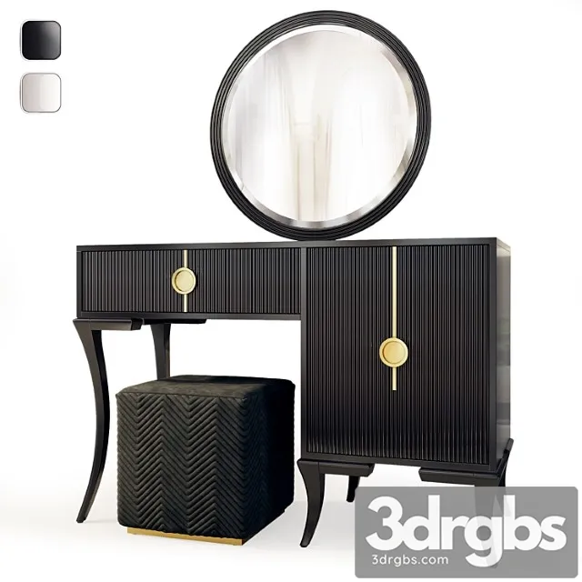 Keops dressing table. dressing table by medusa home 2 3D Model Download