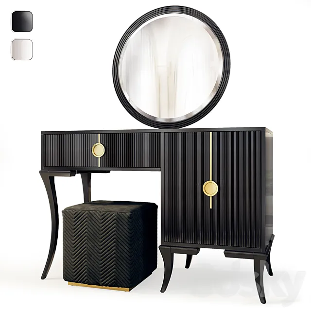Keops dressing table. Dressing table by Medusa Home 3D Model
