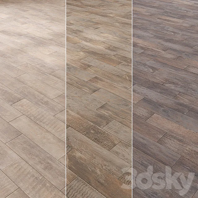 Kerama Marazzi Brush Wood 3D Model