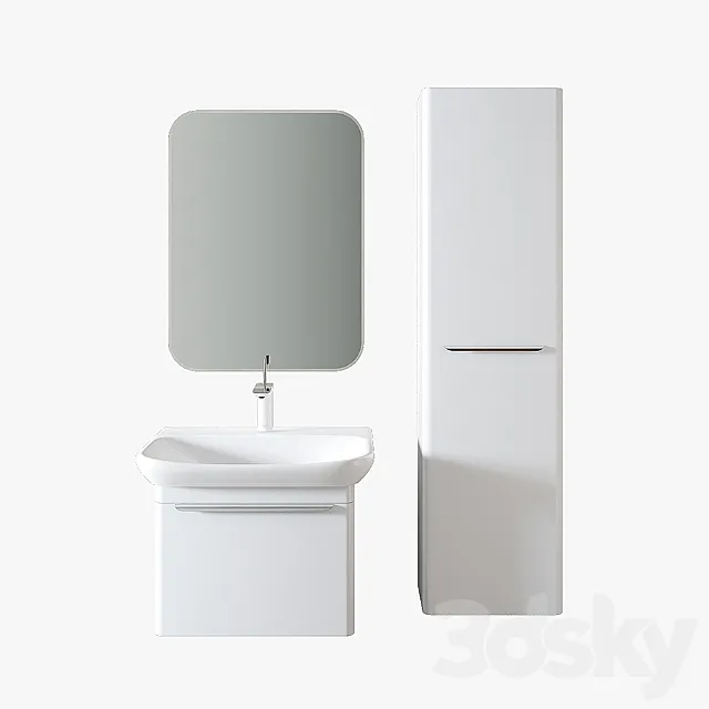 Keramag my day-Nr. 125465 (650×480) 3D Model Keramag my day-Nr. 125465 (650×480) 3D Model