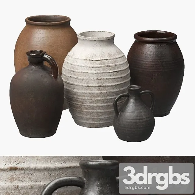 Keramicheskie Vazy 3 3D Model Download