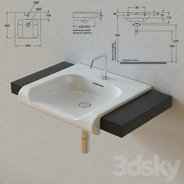 Kerasan Inka Agua libre 3D Model Kerasan Inka Agua libre 3D Model