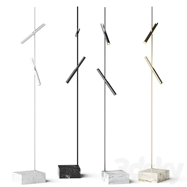 Keron Esprit Floor Lamps 3D Model