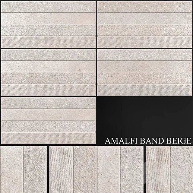 Keros Amalfi Band Beige 3D Model