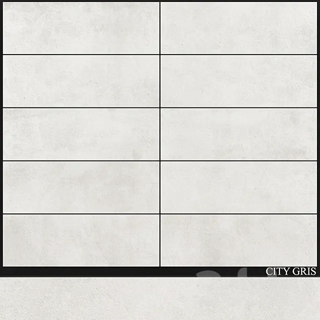 Keros City Gris 3D Model Keros City Gris 3D Model