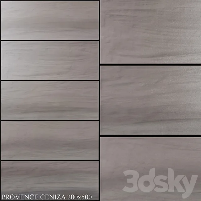 Keros Provence Ceniza 200×500 3D Model