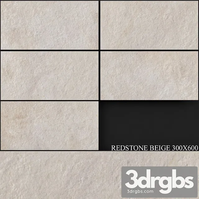 Keros redstone beige 300×600 3D Model Download