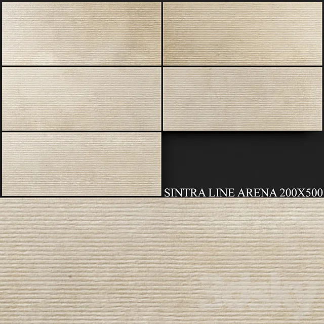 Keros Sintra Line Arena 200×500 3D Model