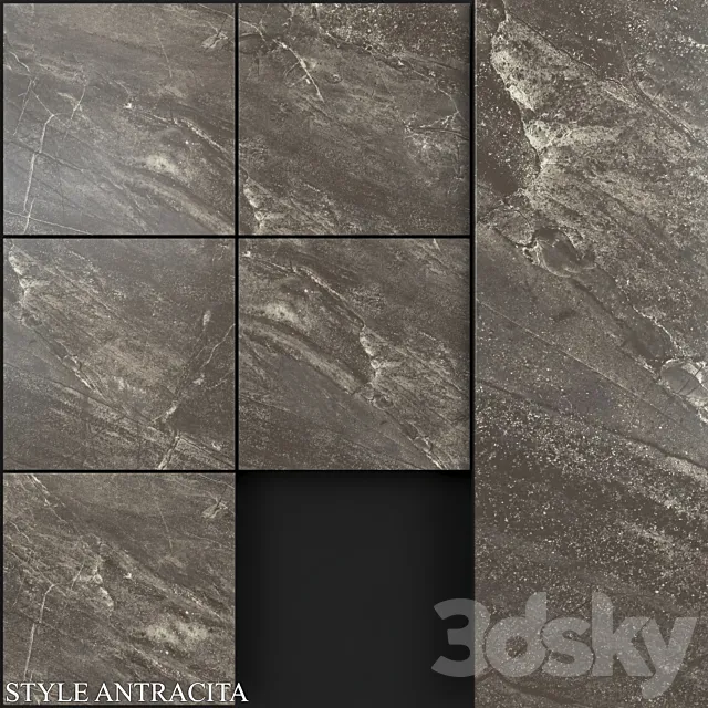 Keros Style Antracita 3D Model Keros Style Antracita 3D Model