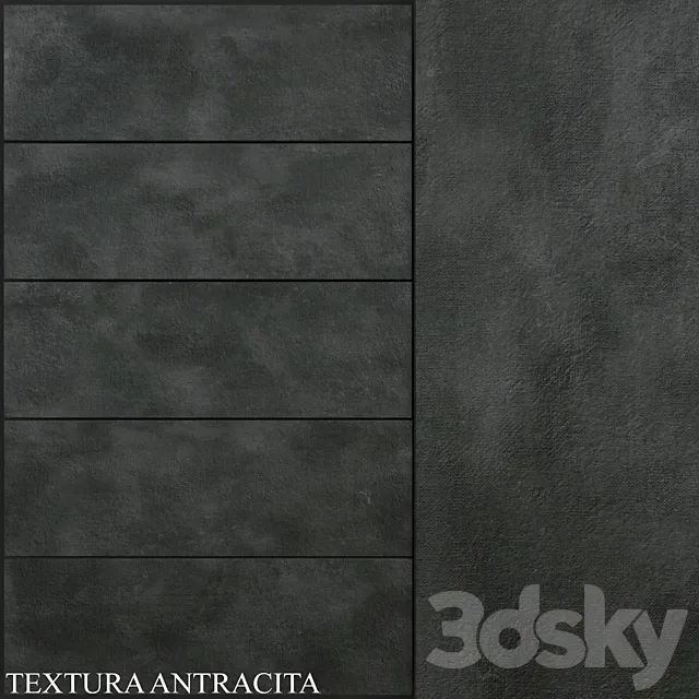 Keros Textura Antracita 3D Model