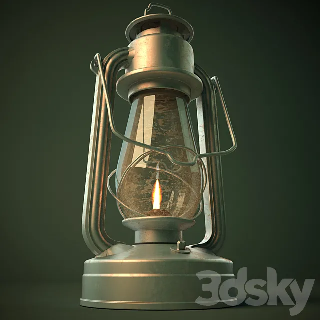 Kerosene lamps BAT 3DModel Kerosene lamps BAT 3DModel