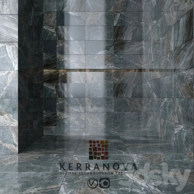 Kerranova Genesis dark gray 3D Model Kerranova Genesis dark gray 3D Model