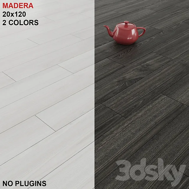 KERRANOVA Madera Tile Set 3D Model