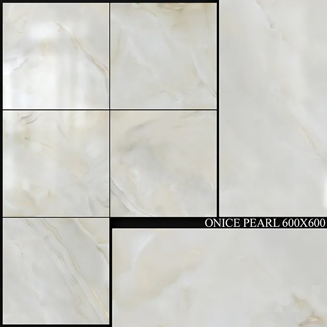Kerranova Onice Pearl 600×600 3D Model