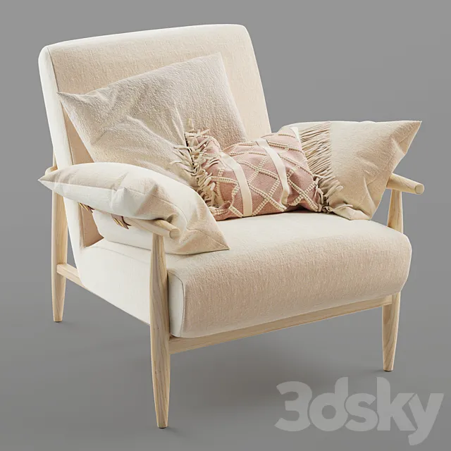 Kershaw chair 3D Model