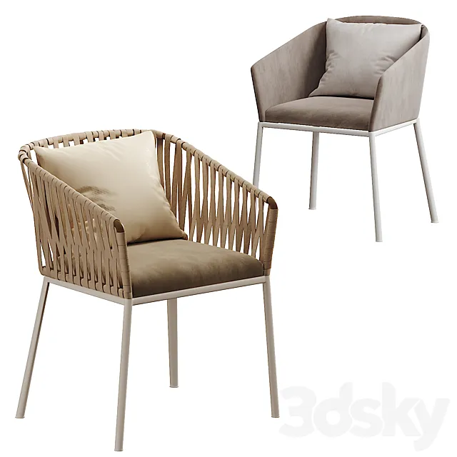 Kettal | Bitta chair 3D Model Kettal | Bitta chair 3D Model