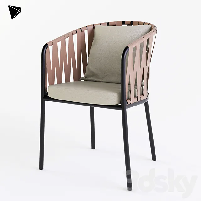 Kettal Bitta chair 3DModel Kettal Bitta chair 3DModel