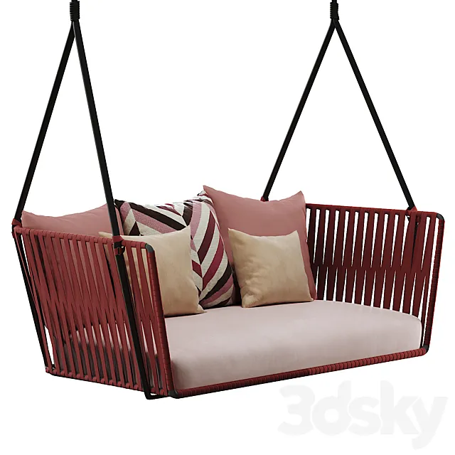 Kettal | Bitta swing 3D Model Kettal | Bitta swing 3D Model