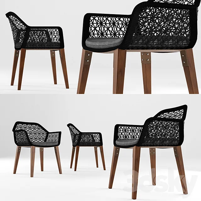 Kettal Chair 3D Model Kettal Chair 3D Model