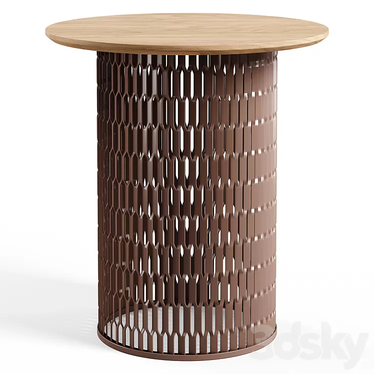 Kettal – Mesh Side Table D48 3D Model Kettal – Mesh Side Table D48 3D Model