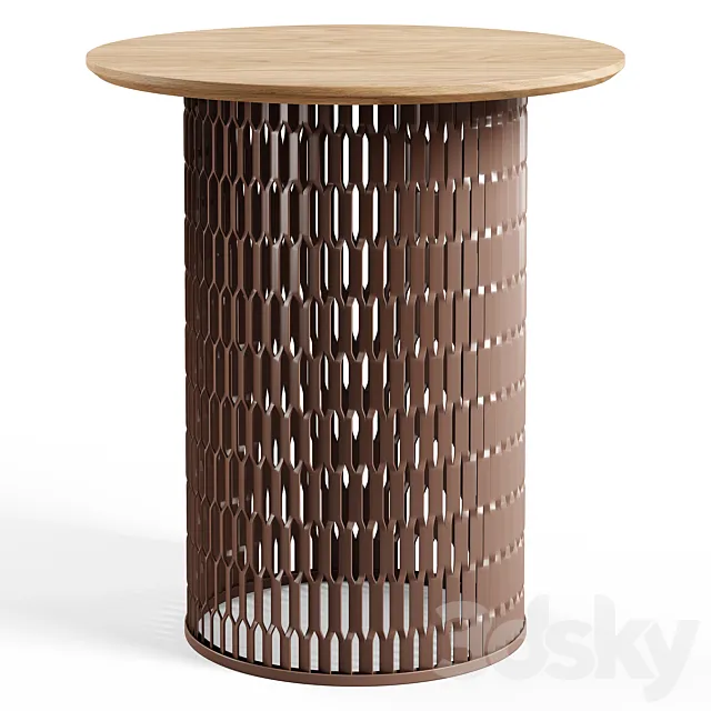 Kettal – Mesh Side Table D48 3DModel