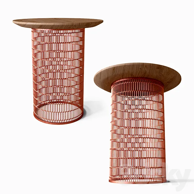 Kettal mesh table 3D Model