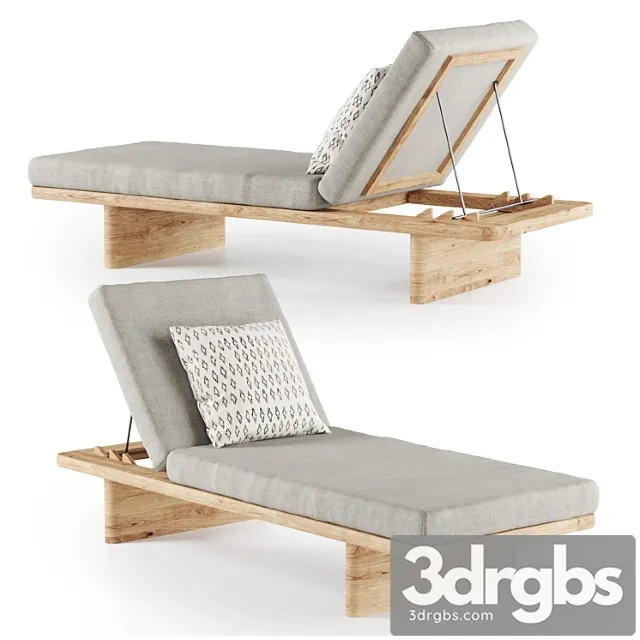 Kettal Mesh Tumbona 3D Model Download