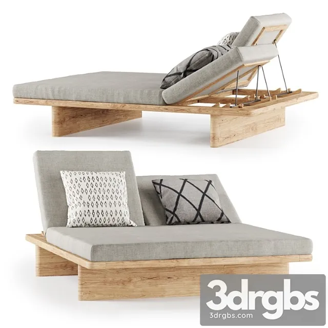 Kettal mesh tumbona doble Kettal mesh tumbona doble