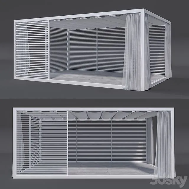 KETTAL pavilion 3D Model