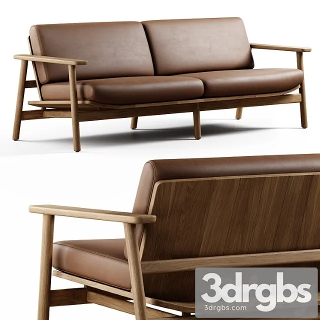 Kettal Riva 3 Seater Sofa 1 3D Model Download Kettal Riva 3 Seater Sofa 1 3D Model Download
