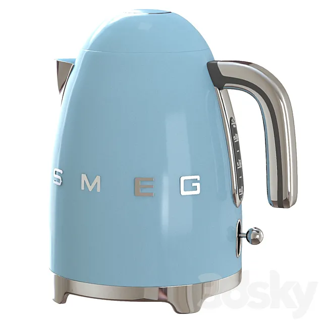 Kettle SMEG 3D Model