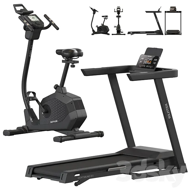 Kettler Black Series Part-1 3D Model