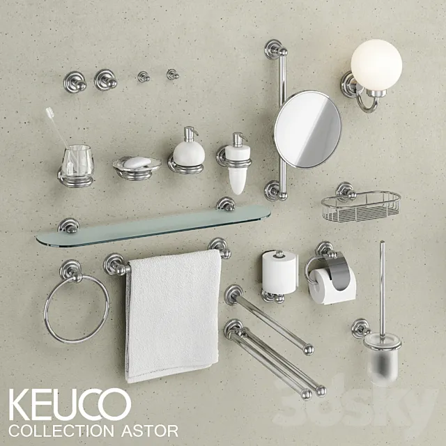 KEUCO _ ASTOR 3DModel KEUCO _ ASTOR 3DModel