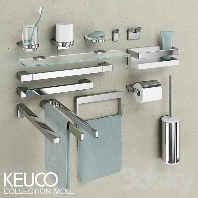 KEUCO _ MOLL 3DModel KEUCO _ MOLL 3DModel
