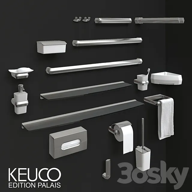 KEUCO ACCESSOIRES EDITION PALAIS 3DModel KEUCO ACCESSOIRES EDITION PALAIS 3DModel
