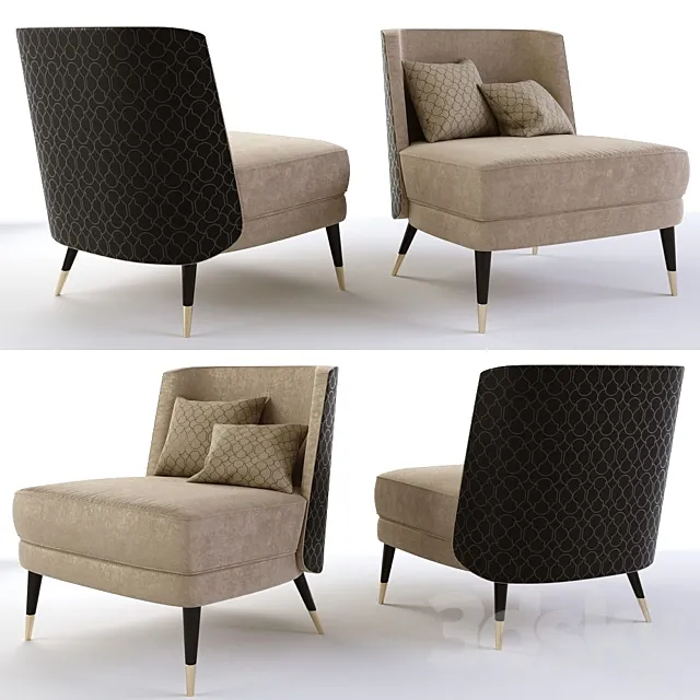 Key West armchair from Capital 3D Model