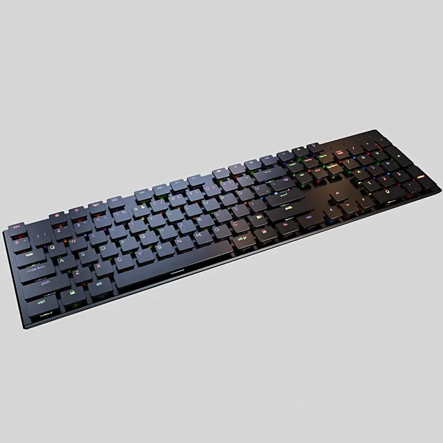 Keychron K1 Mechanical Keyboard 3DModel
